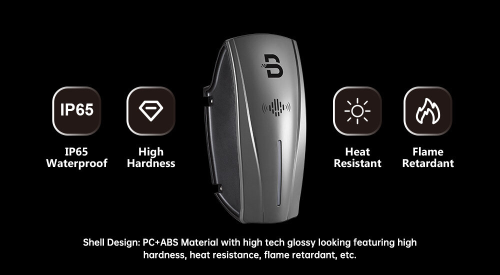 Laadpaal Beny - Audi Q3 45 TFSI-e 22kW met loadbalancing RFID App en 6 meter kabel