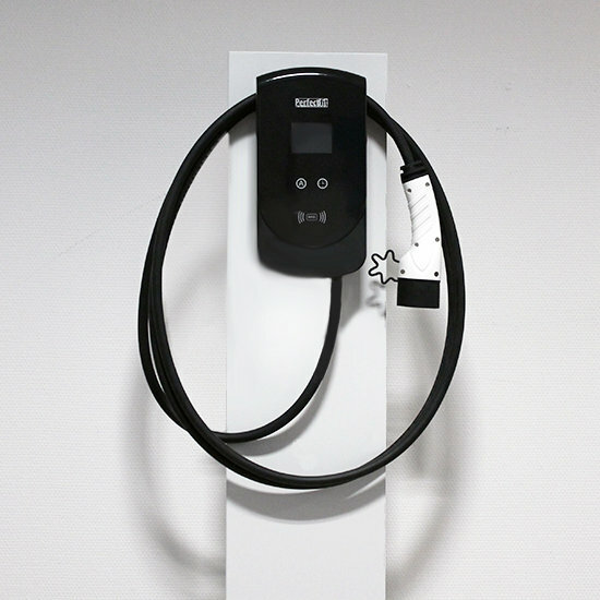 Laadpaal Kia e-Soul met display, 5m kabel en RFID