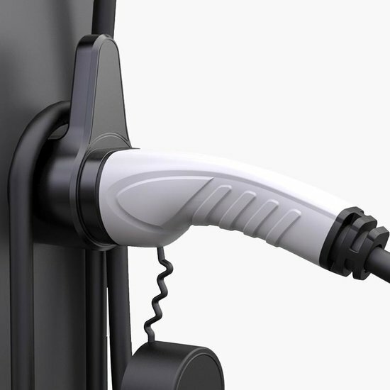 Laadpaal Peugeot e-Traveller met display, 5m kabel en RFID